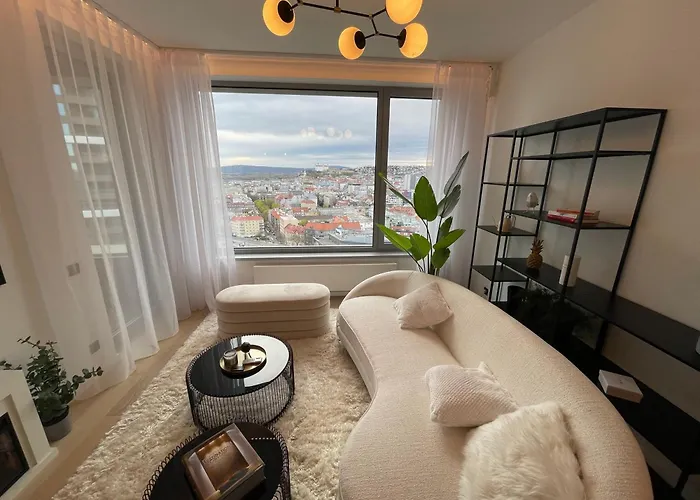 Ah Sky Park 3d - 20th Floor Sunset Views - Parking 아파트